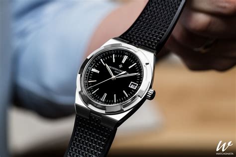 vacheron overseas black dial.